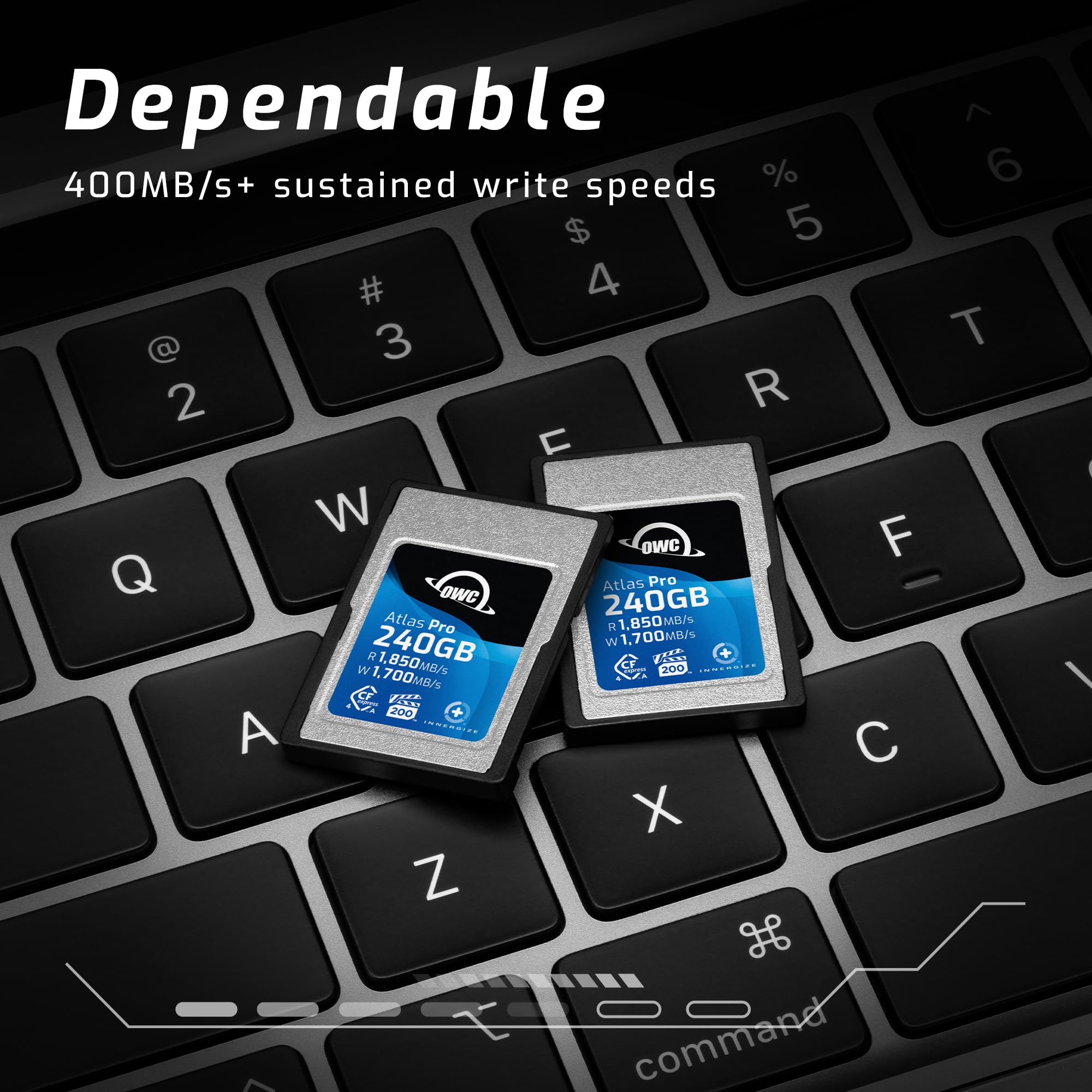 Amazon.com: OWC 240GB Atlas Pro High Performance Cfexpress 4.0